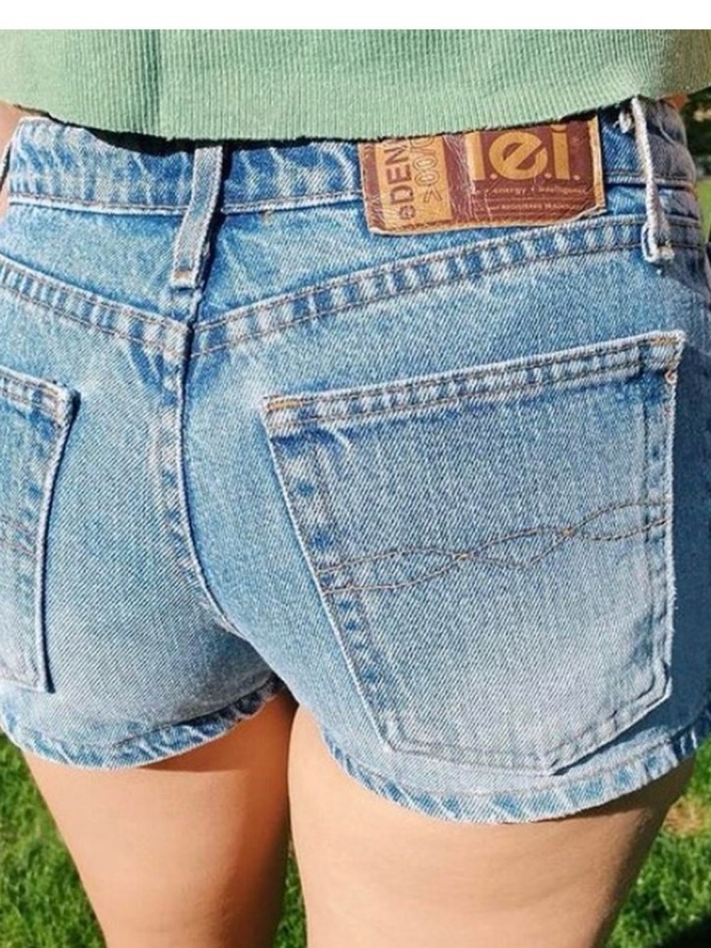Y2K Vintage LEI Blue Jean Shorts  Size 11